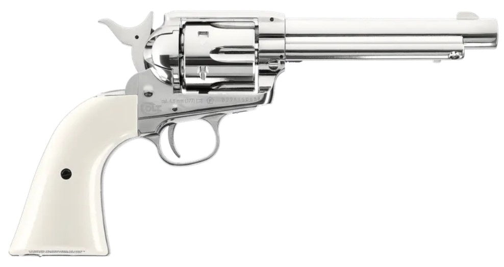 Umarex Colt SAA .45 5.5" CO₂ 4,5 mm Diabolo, Nickel-Finish
