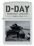 Zippo D-Day Sherman Tank – winddichtes Benzinfeuerzeug