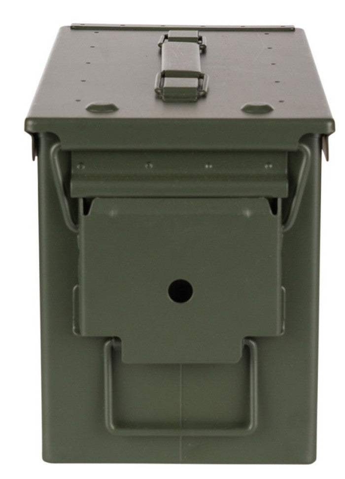Munitionskiste Kal. 50 - US Army Star, Stahl