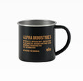 Alpha Industries Steel Mug – Edelstahlbecher mit Emaille