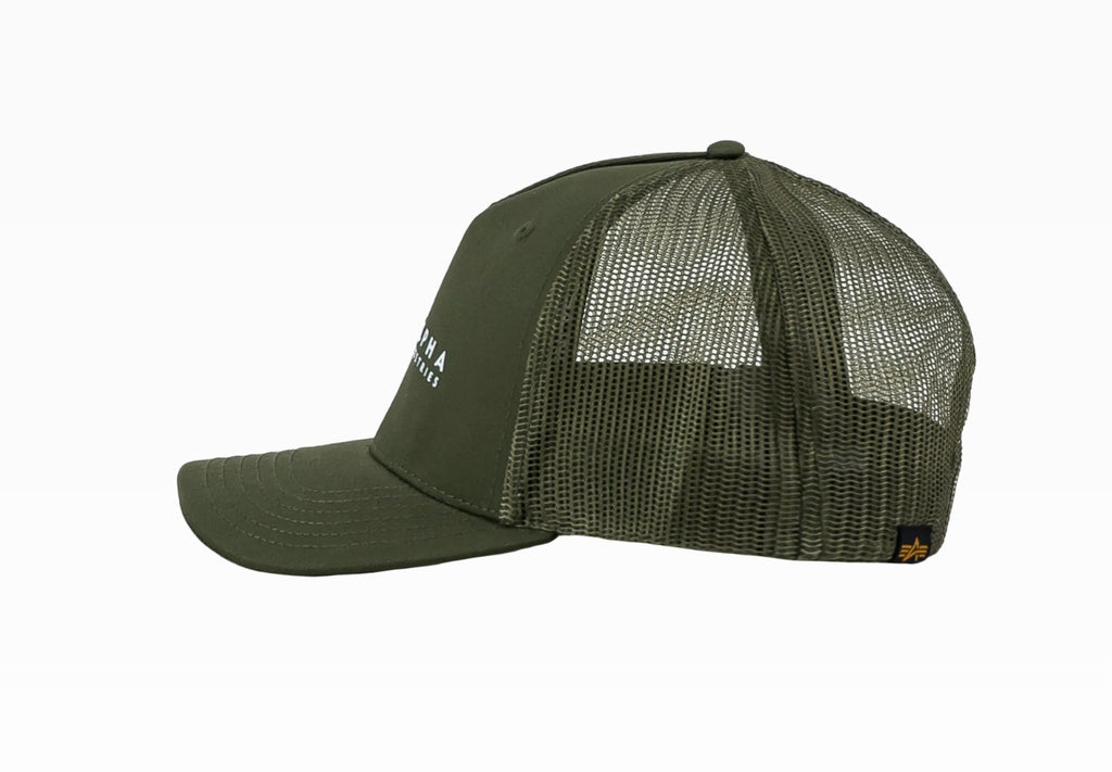 Alpha Industries Label Trucker Cap