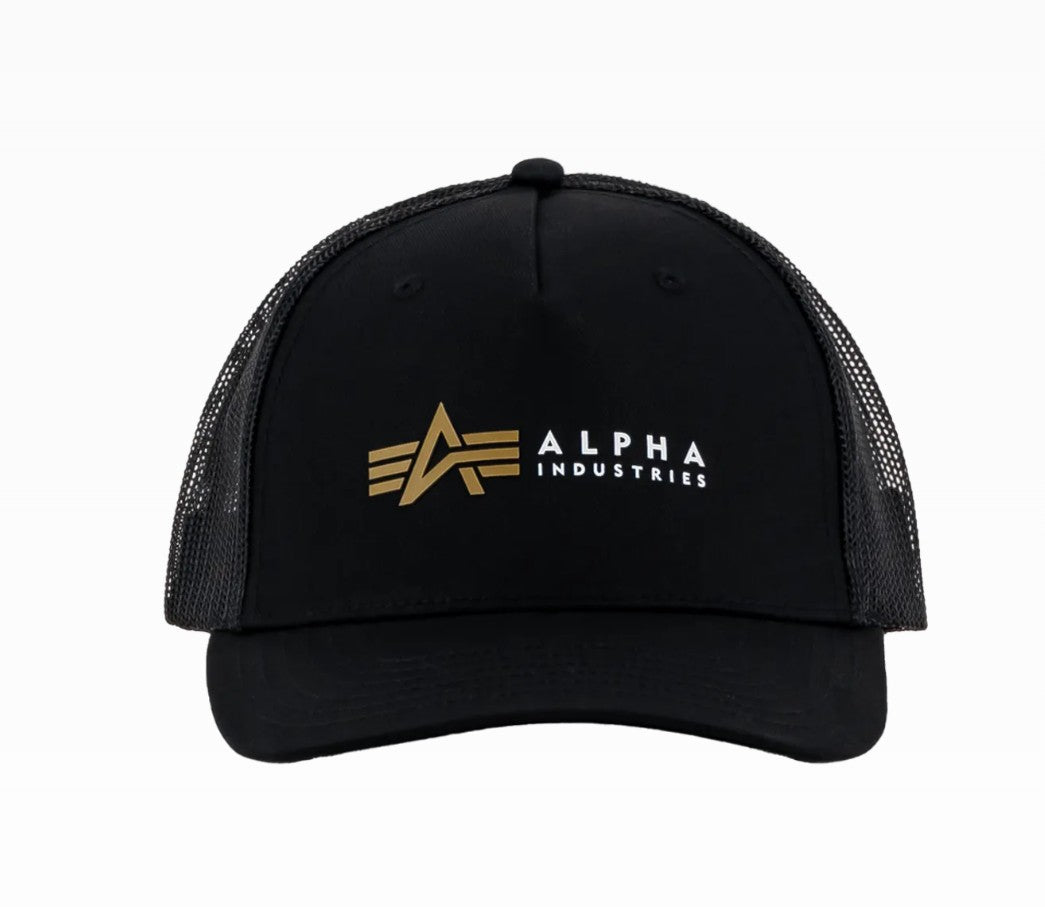 Alpha Industries Label Trucker Cap