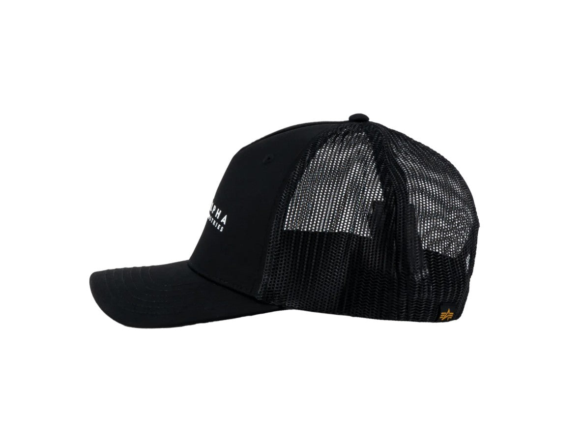 Alpha Industries Label Trucker Cap