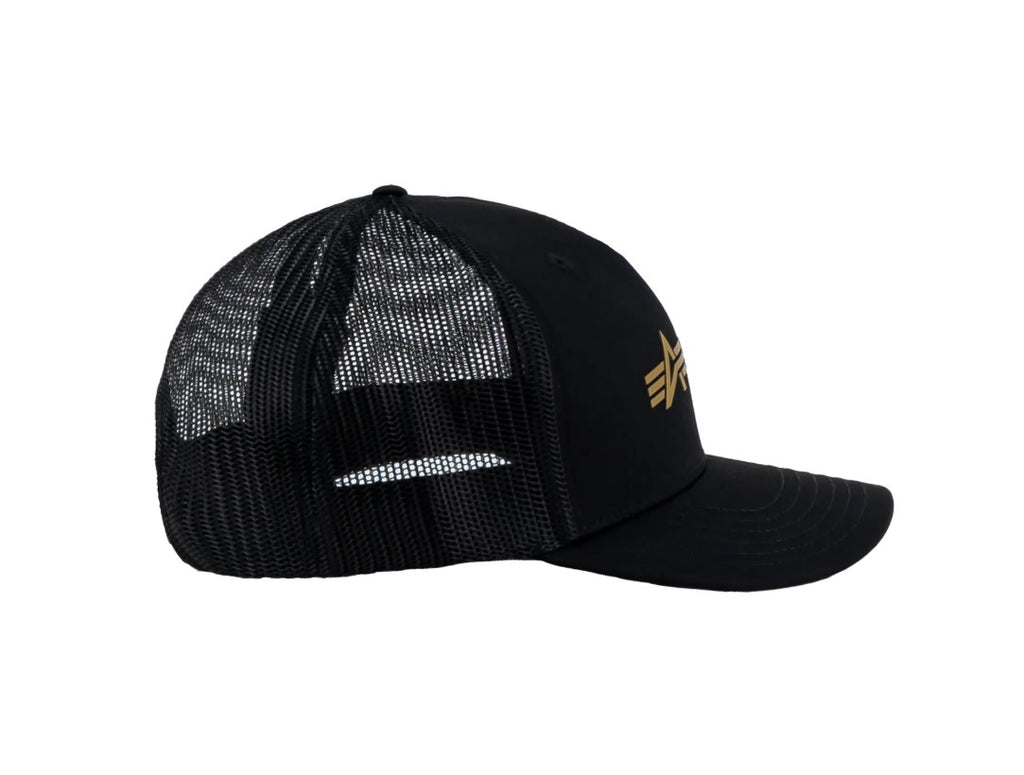 Alpha Industries Label Trucker Cap