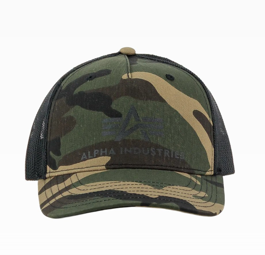 Alpha Industries Basic Trucker Cap - Snapback Onesize