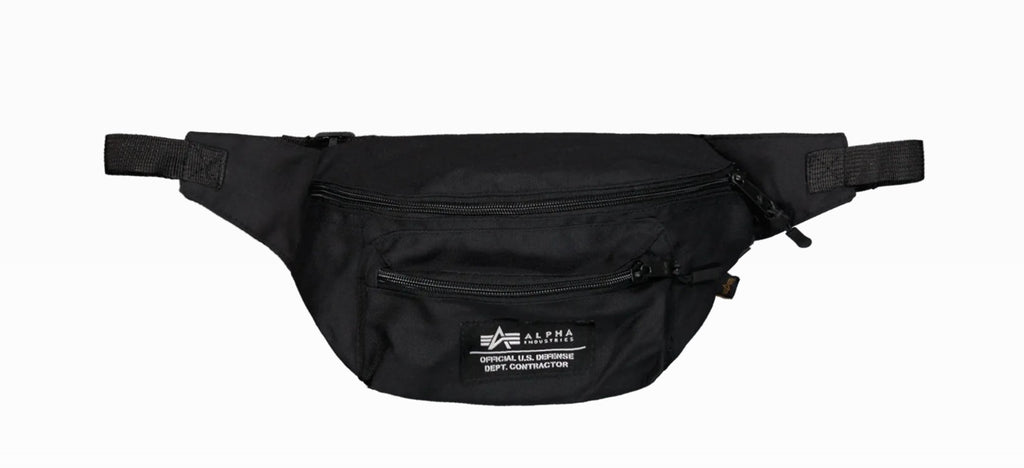 Alpha Industries Big Waist Bag schwarz