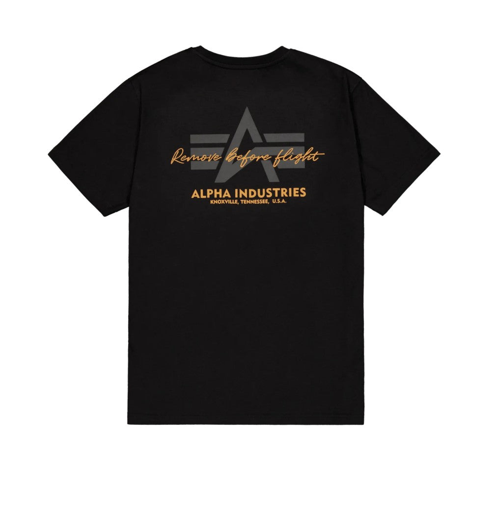 Alpha Industries Tonal Logo Print T-Shirt