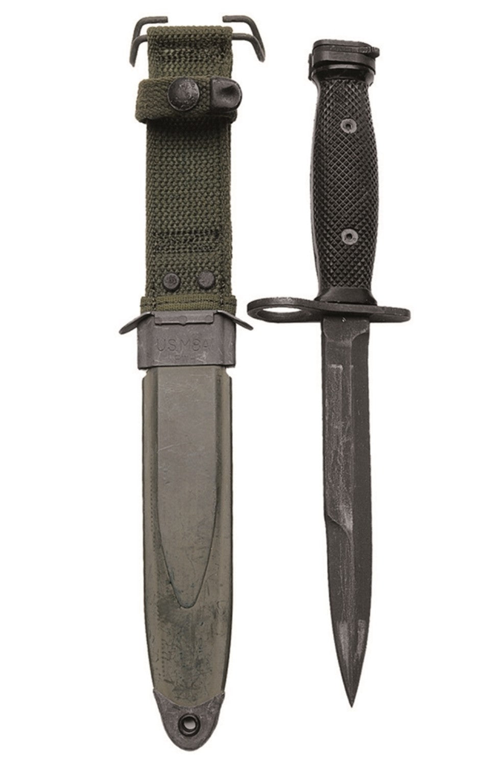 US Bajonett M7 mit Scheide M8A1 für M16 (Repro)