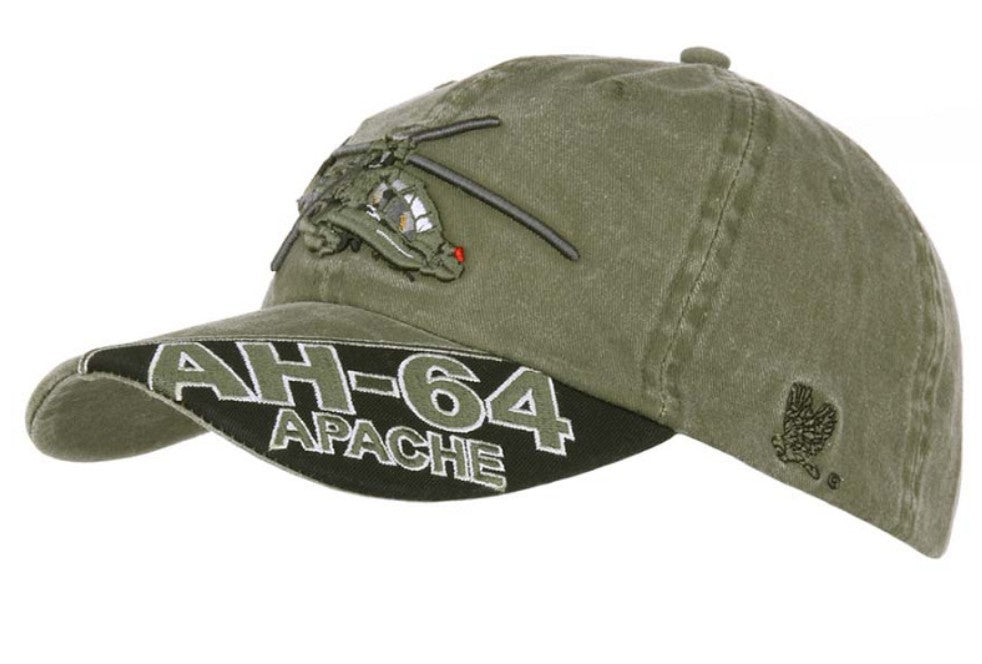 Fostex Baseballkappe AH-64 Apache, stonewashed