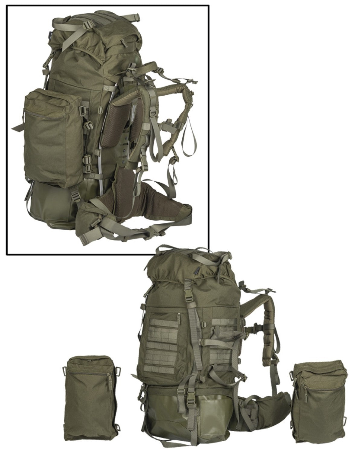 Rucksack TEESAR 100 Liter, div. Farben