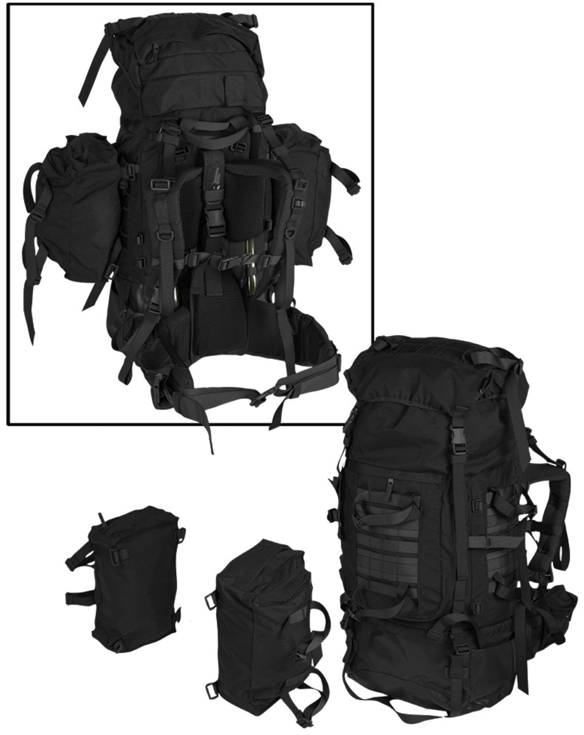 Rucksack TEESAR 100 Liter, div. Farben