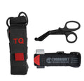 RHINO RESCUE TOURNIQUET W/POUCH & SCISSORS SCHWARZ