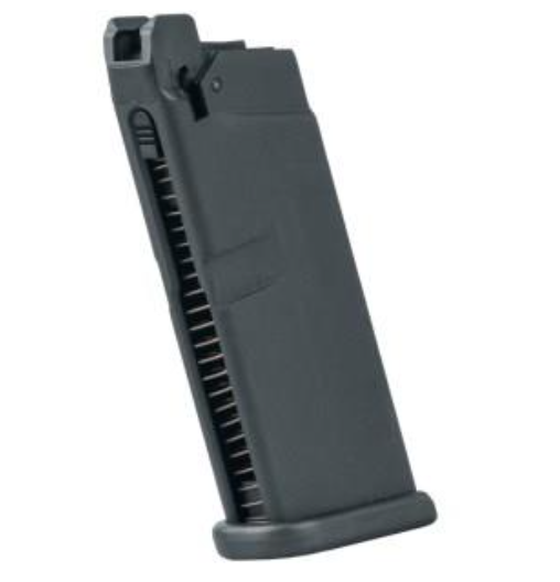 AS Magazin GLOCK G42 6mm, Gas, 1 Joule, 13 Schuss