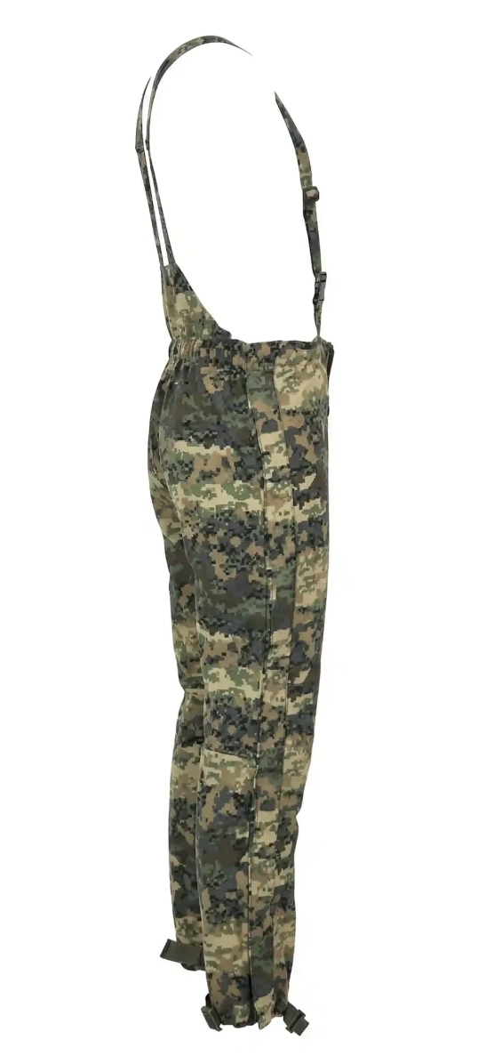 Österr. Bundesheer - ÖBH Nässeschutzhose KAZ21 03 tarn gebr.