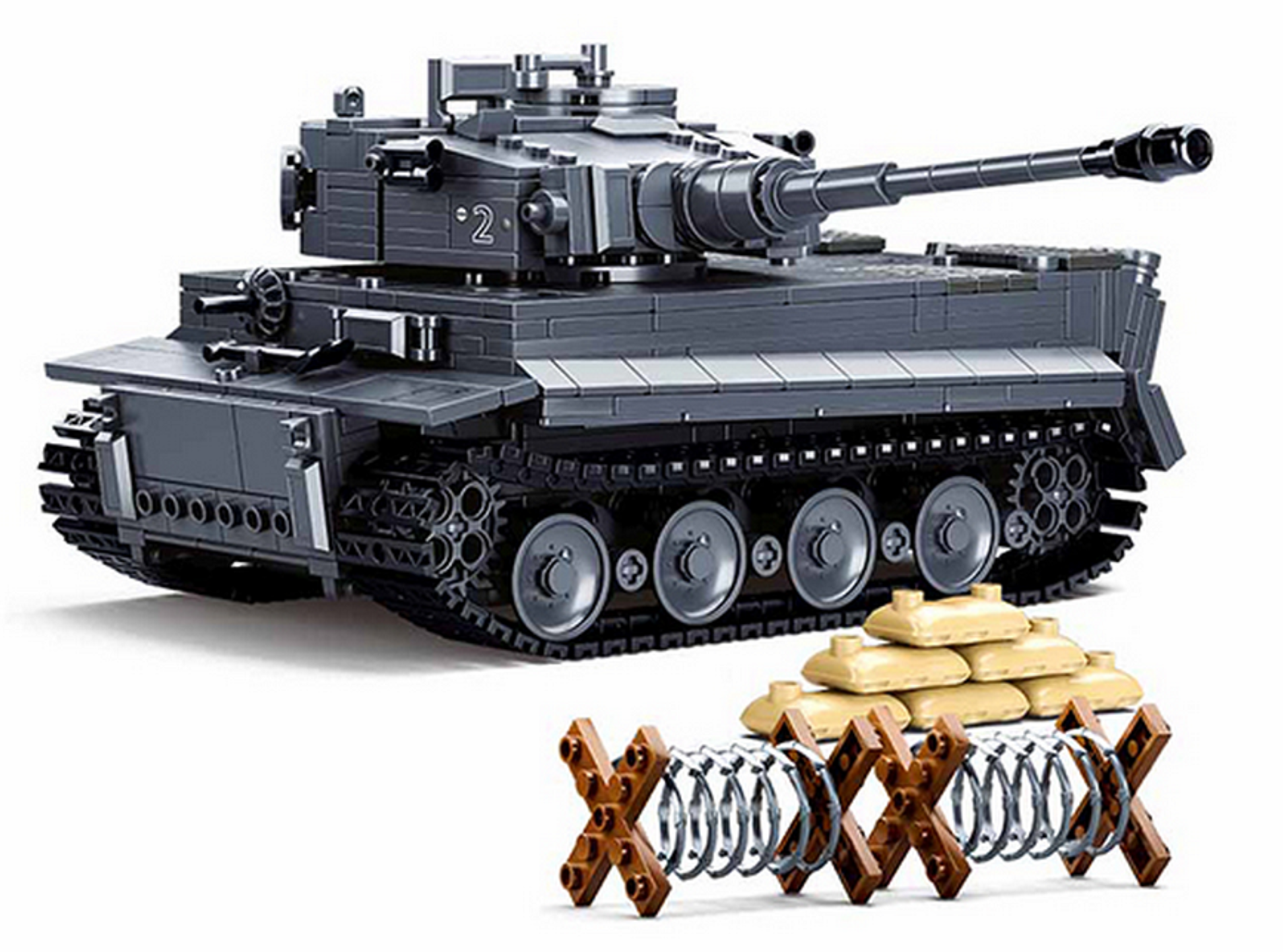 Sluban Army Deutscher Tigerpanzer M38-B0851