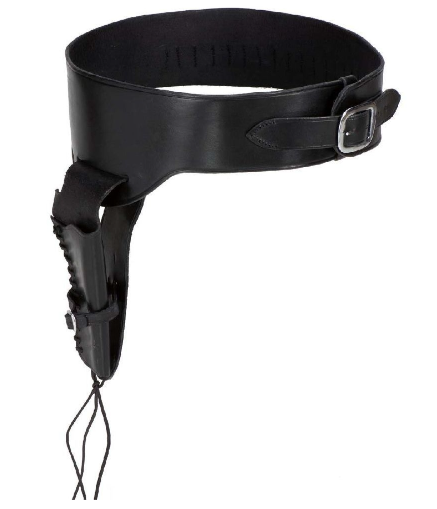 Mil-Tec Western Revolvergurt aus Leder, 120 cm