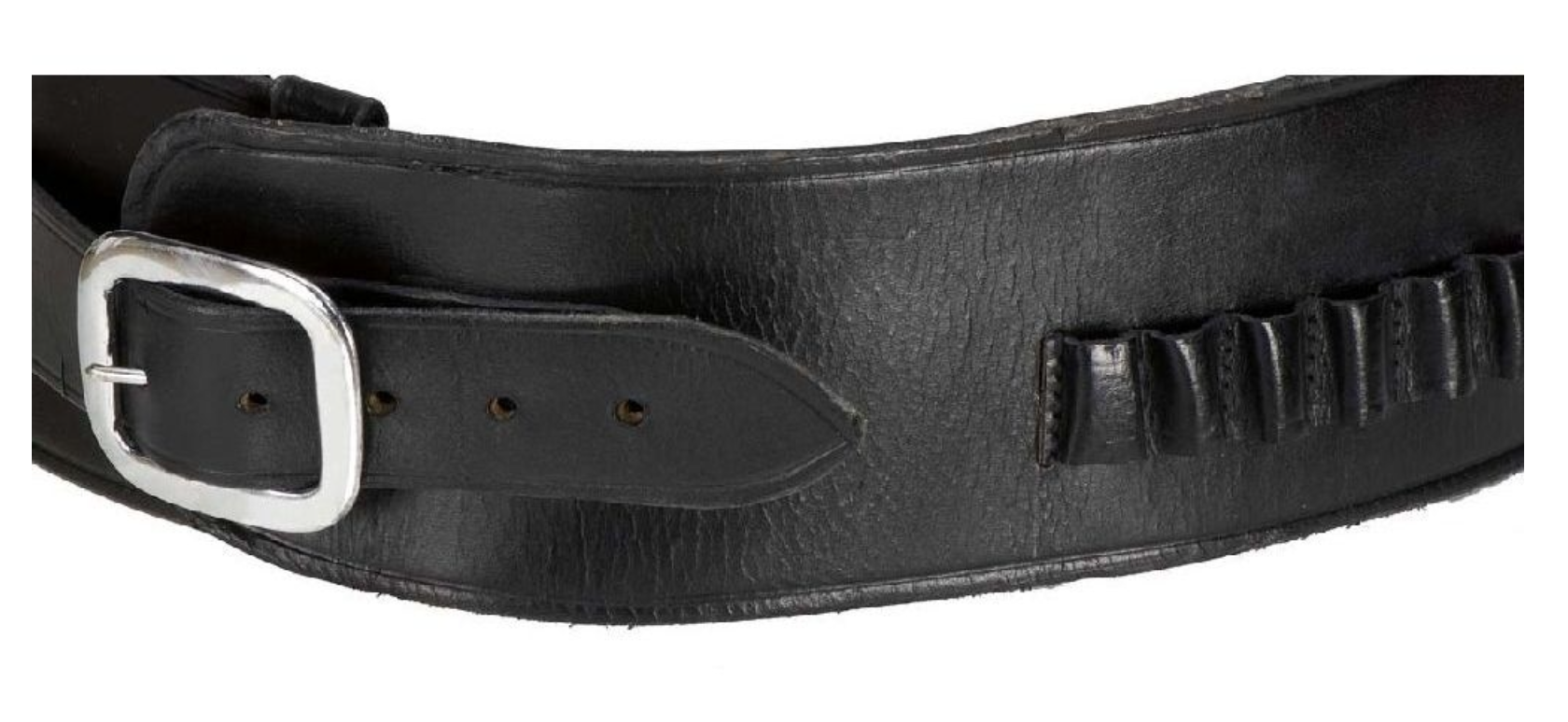 Mil-Tec Western Revolvergurt aus Leder, 120 cm