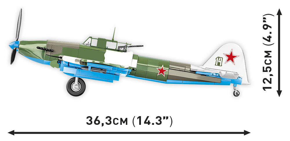 Cobi HISTORICAL COLLECTION WWII - Ilyushin Ii 02 Shturmovik