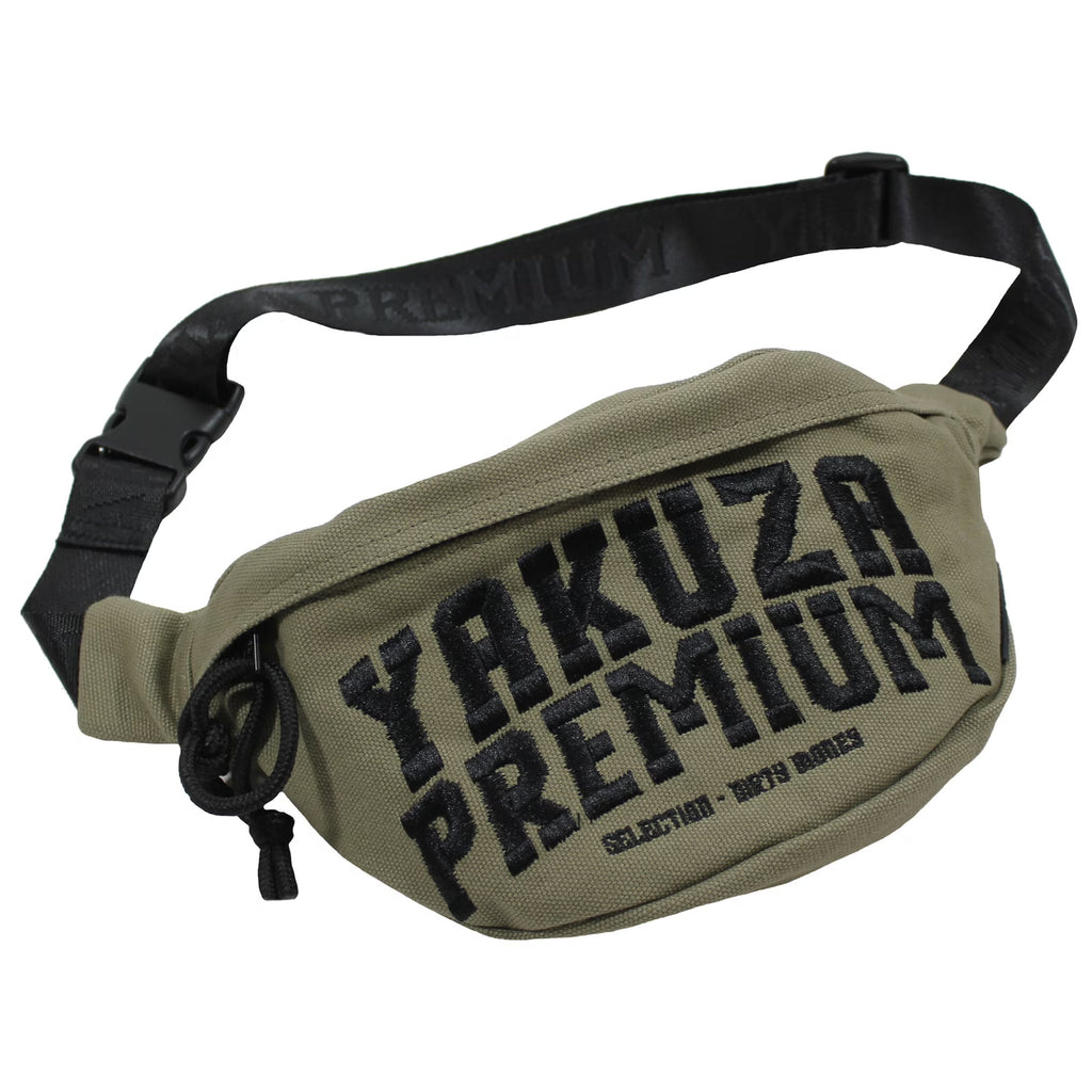 Yakuza Premium Gürteltasche  – Schwarz oder Oliv, Onesize